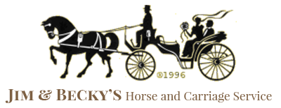 Jim & Becky's Horse & Carriage Service, Logo